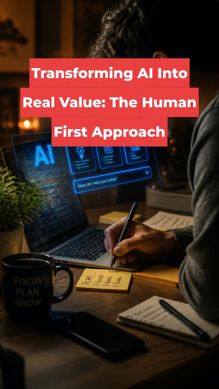 Transforming AI Into Real Value: The Human First Approach