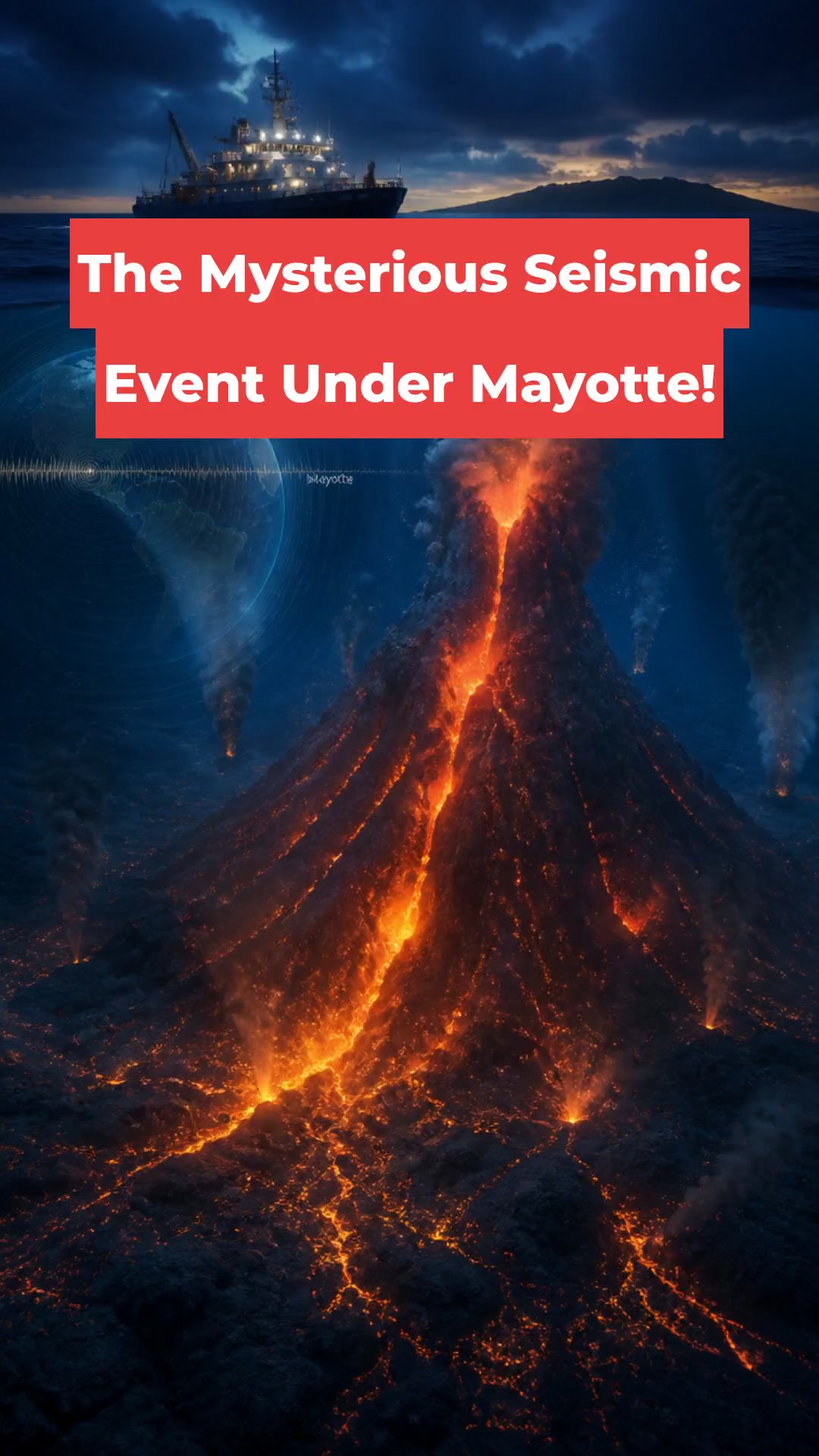 The Mysterious Seismic Event Under Mayotte!