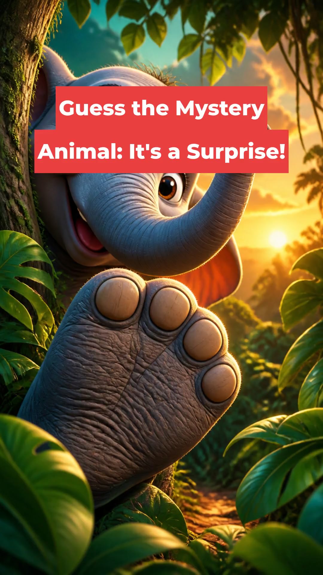 Guess the Mystery Animal: It's a Surprise!