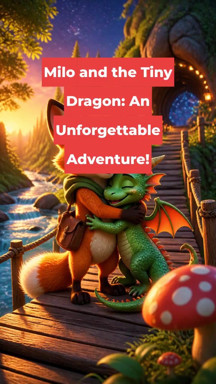 Milo and the Tiny Dragon: An Unforgettable Adventure!