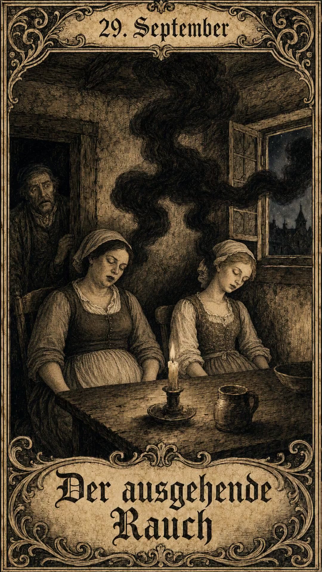 Der ausgehende Rauch