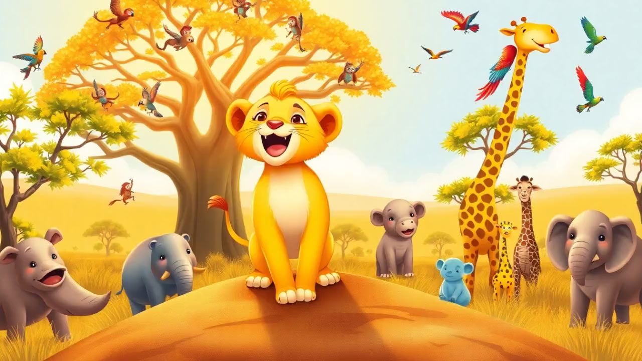 Rugis, petit lion ! Découvre ta voix !