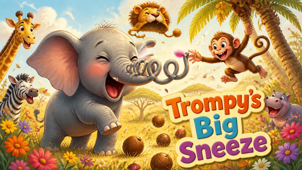 L'Atchoum Magique de Trompy l'Éléphant !