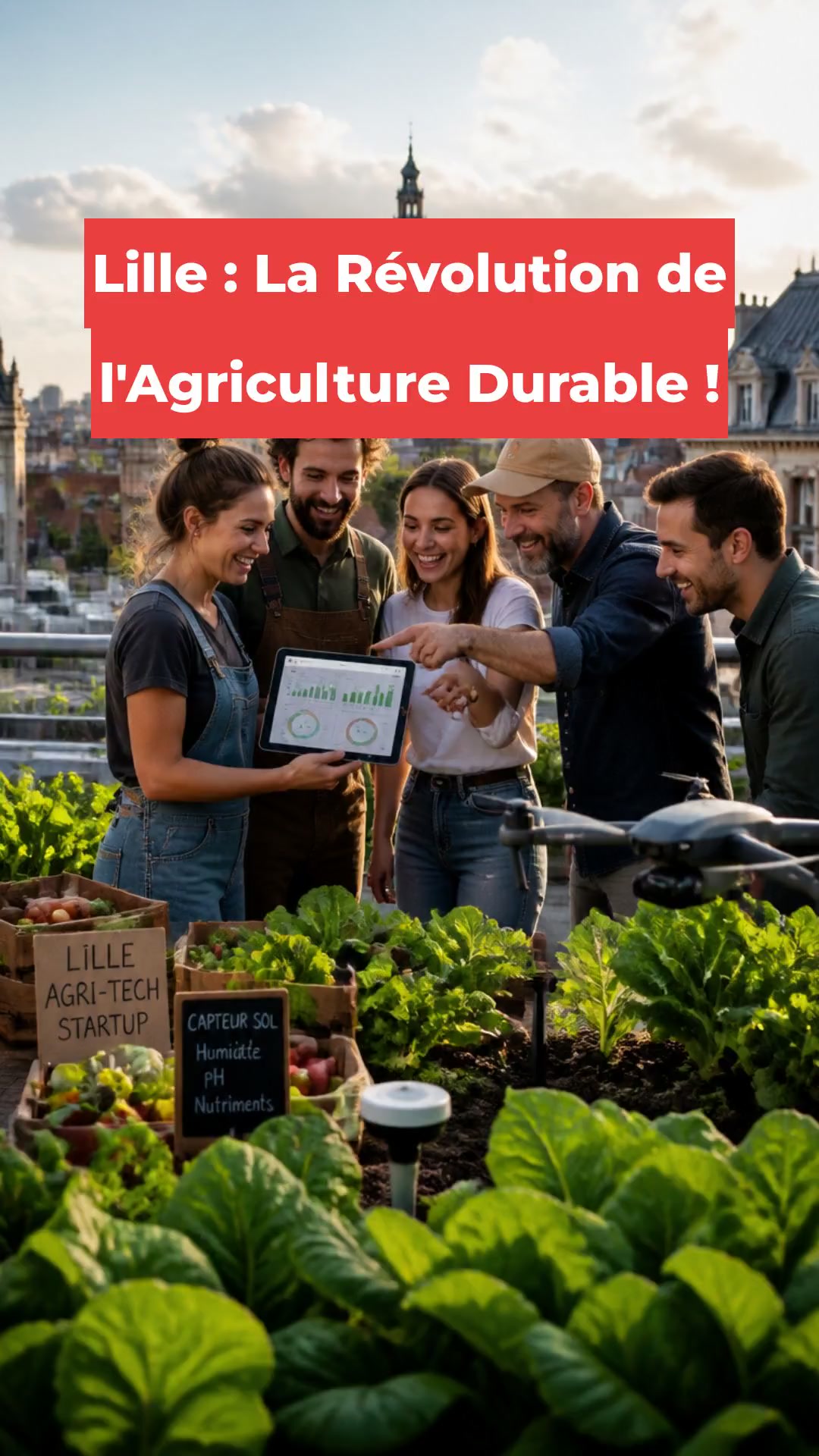 Lille : La Révolution de l'Agriculture Durable !