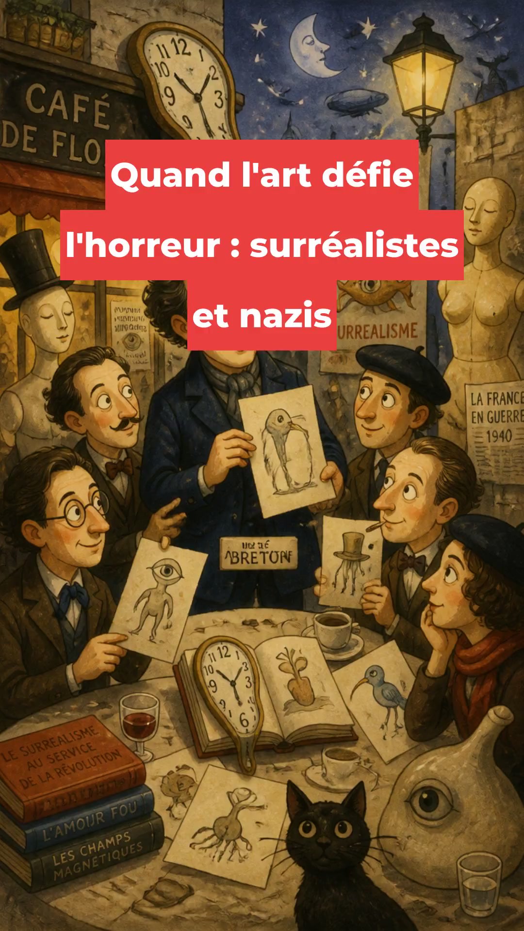 Quand l'art défie l'horreur : surréalistes et nazis
