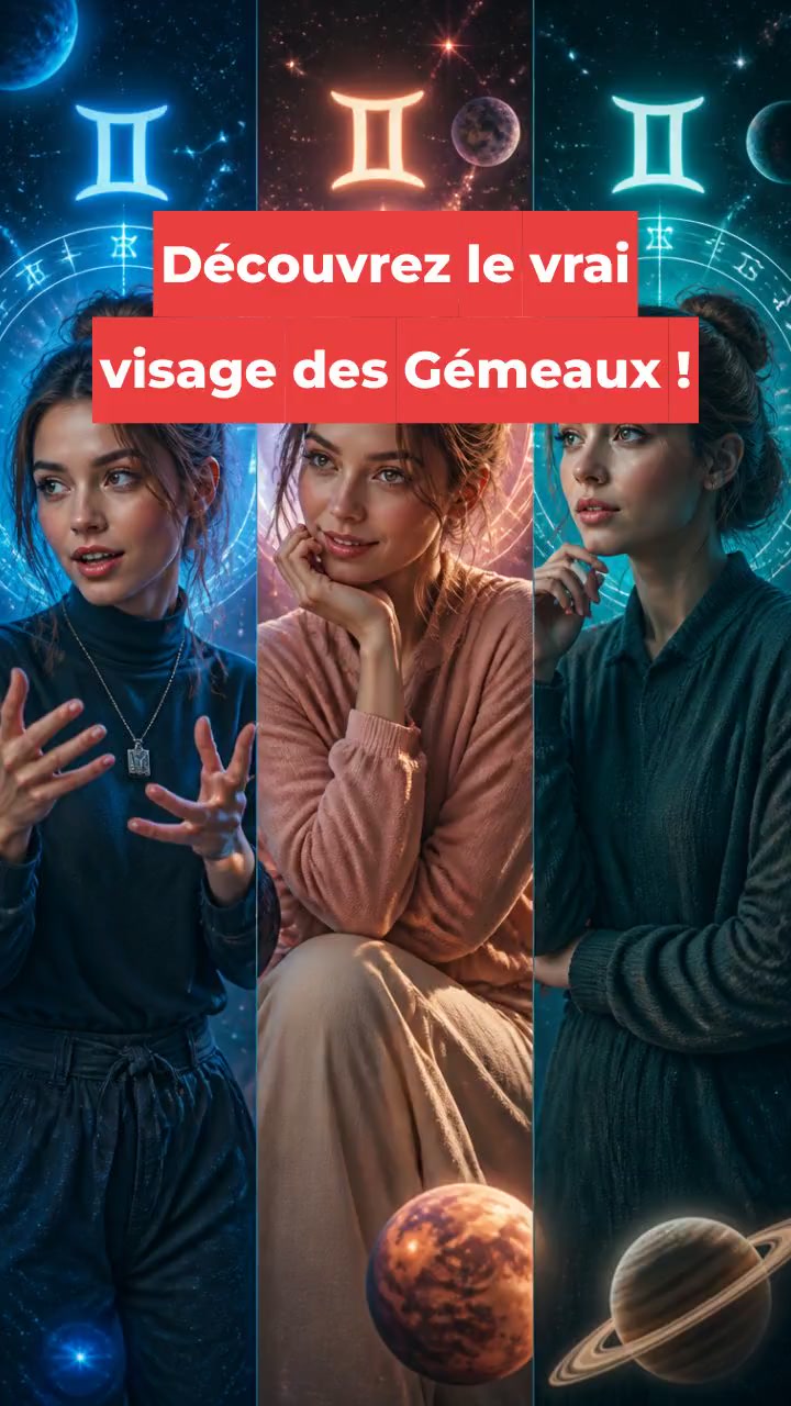 Découvrez le vrai visage des Gémeaux !