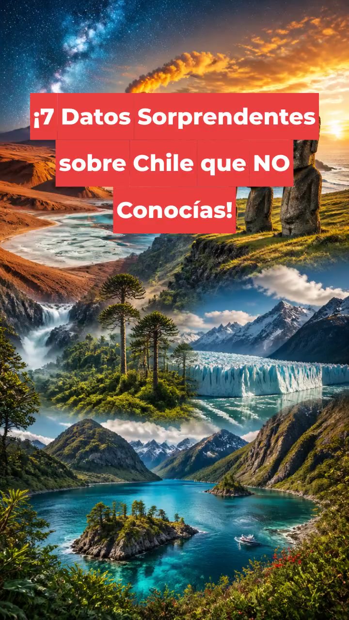 ¡7 Datos Sorprendentes sobre Chile que NO Conocías!
