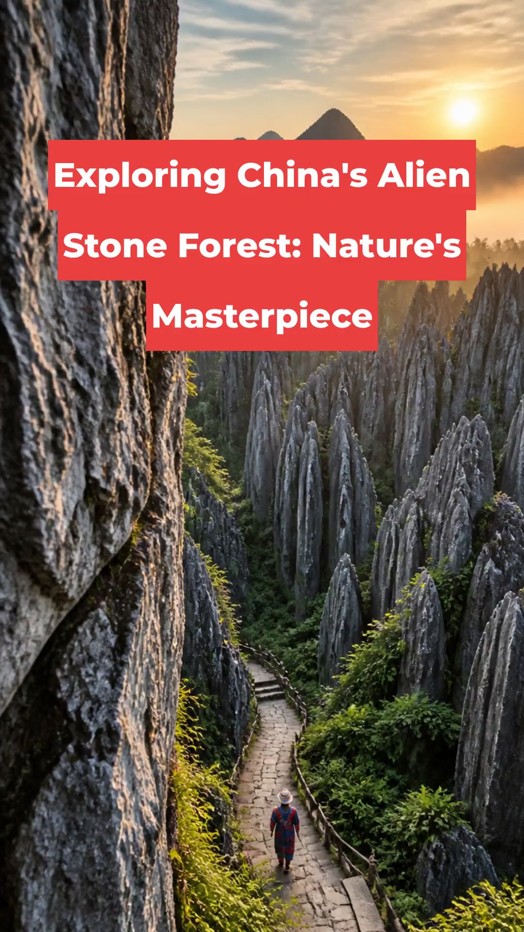 Exploring China's Alien Stone Forest: Nature's Masterpiece