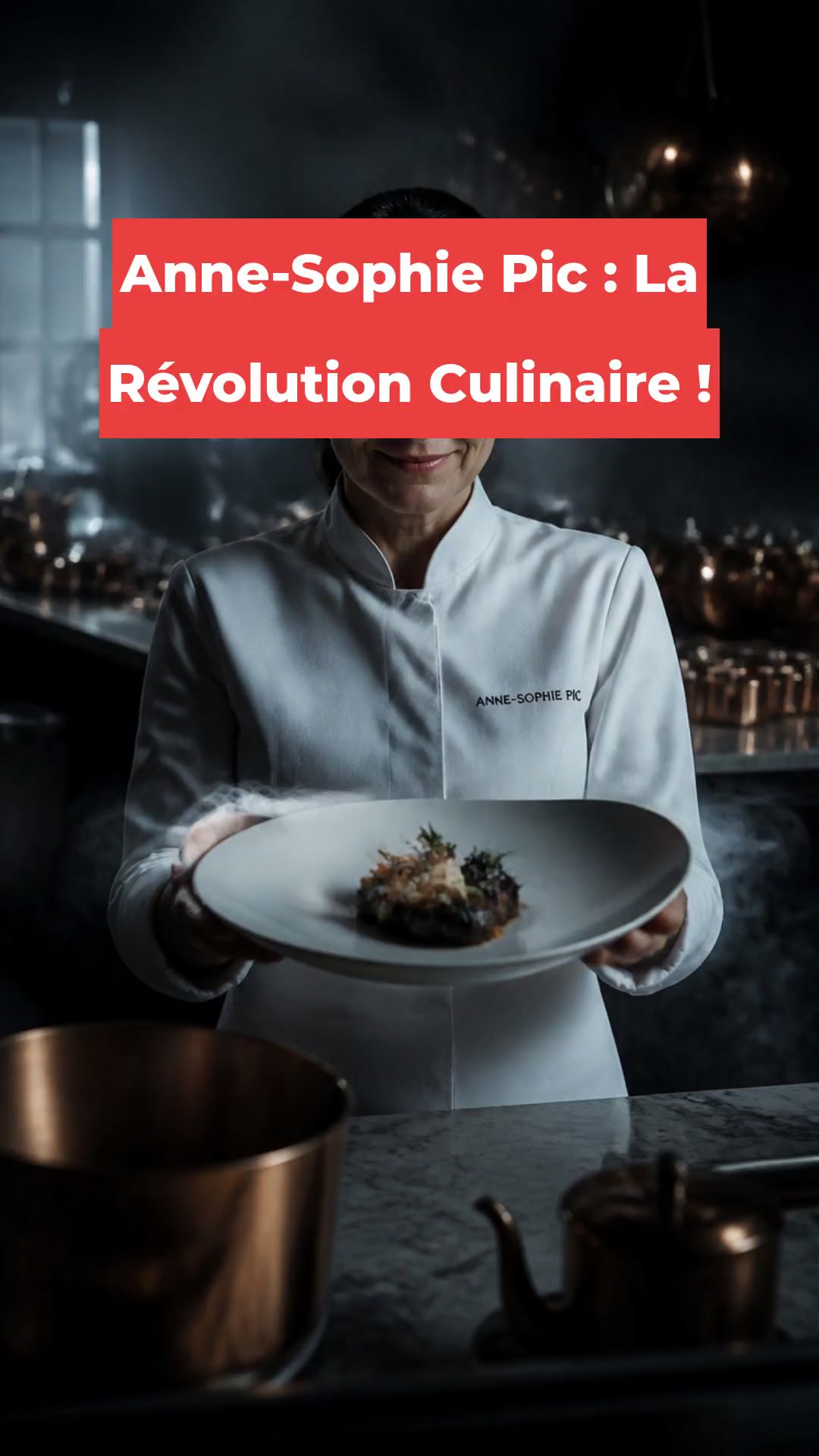 Anne-Sophie Pic : La Révolution Culinaire !