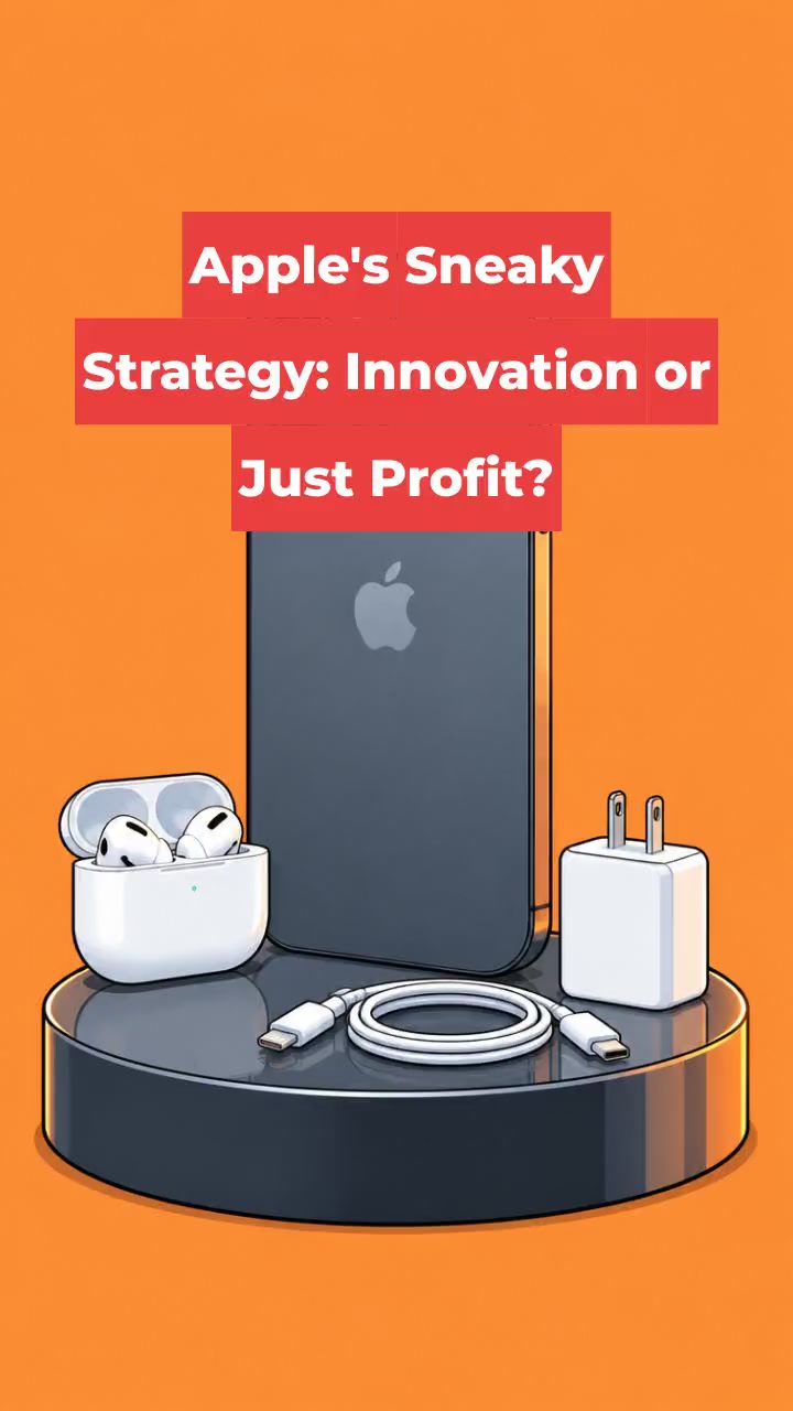 Apple's Sneaky Strategy: Innovation or Just Profit?