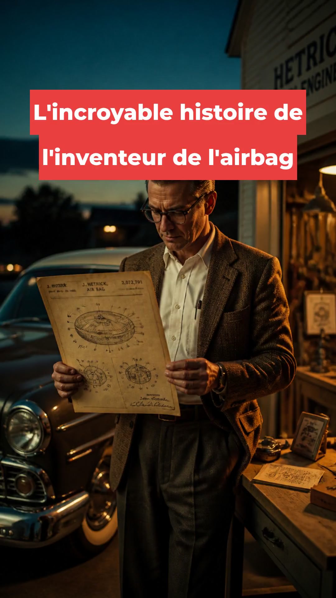 L'incroyable histoire de l'inventeur de l'airbag
