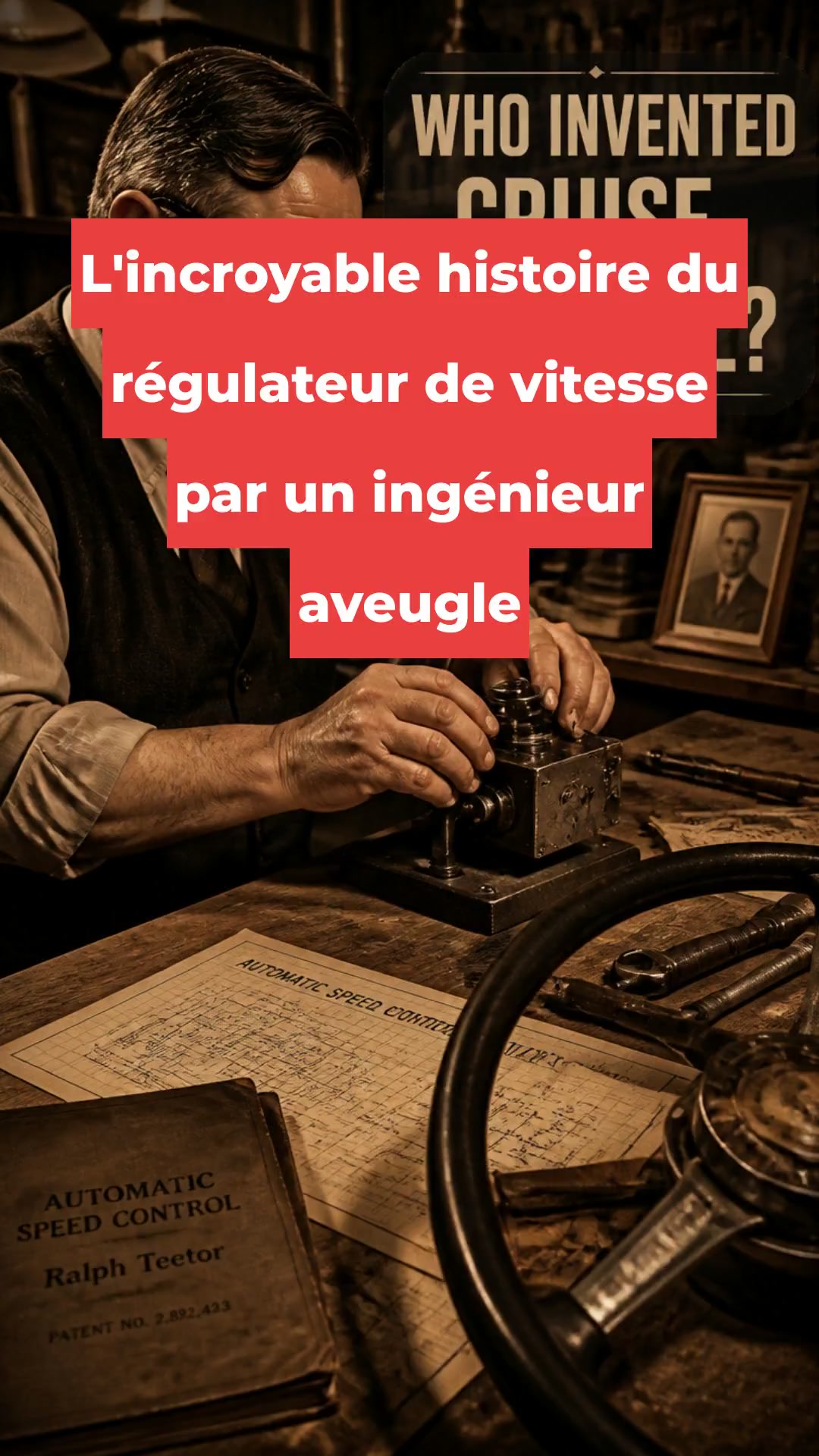 L'incroyable histoire du régulateur de vitesse par un ingénieur aveugle