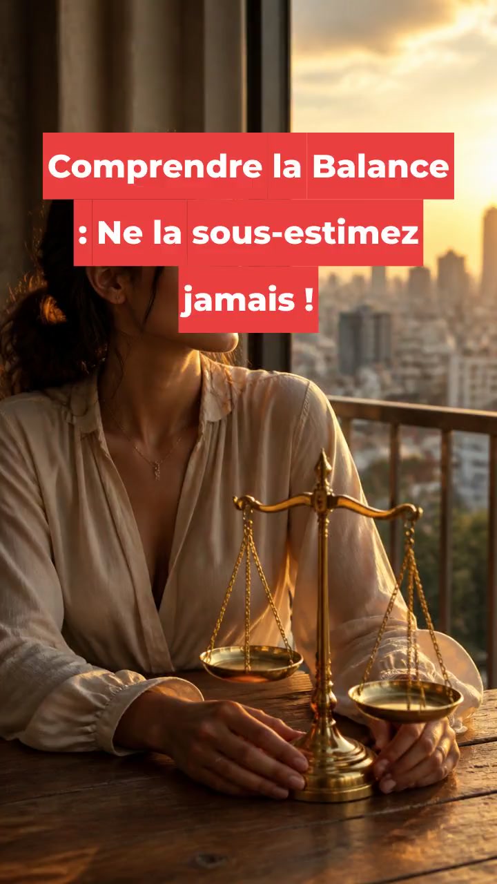 Comprendre la Balance : Ne la sous-estimez jamais !