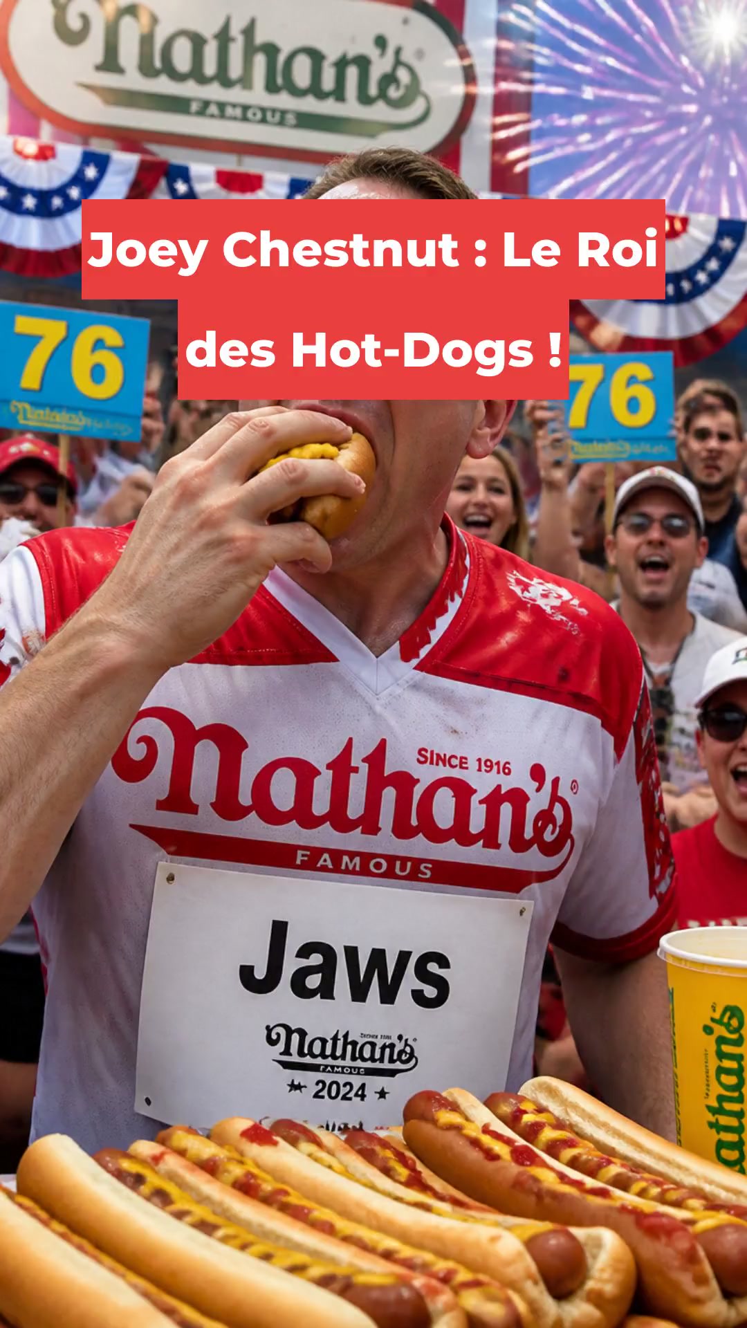 Joey Chestnut : Le Roi des Hot-Dogs !