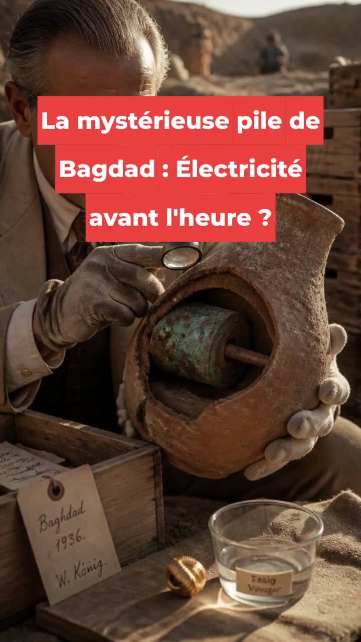 La mystérieuse pile de Bagdad : Électricité avant l'heure ?
