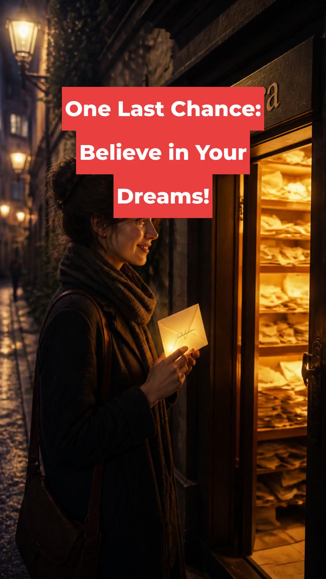 One Last Chance: Believe in Your Dreams!