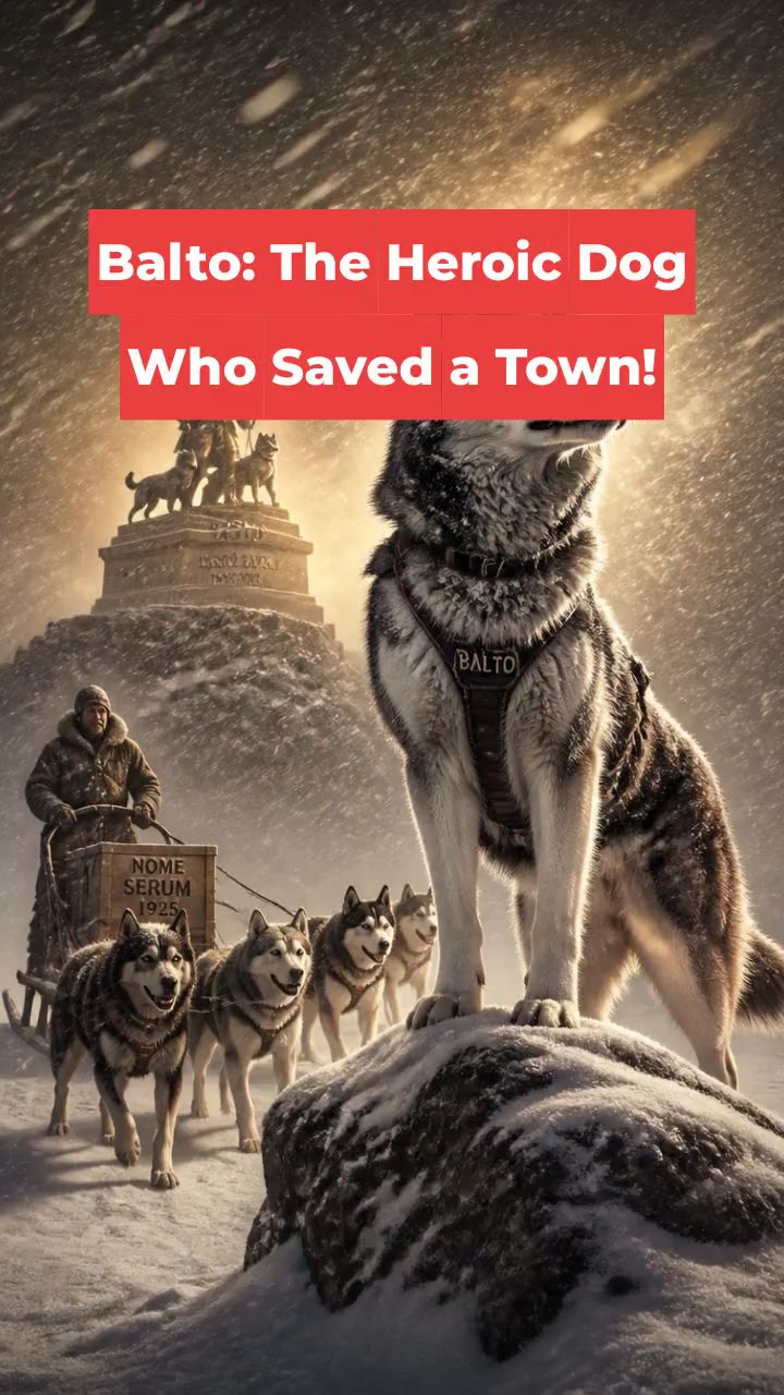Balto: The Heroic Dog Who Saved a Town!
