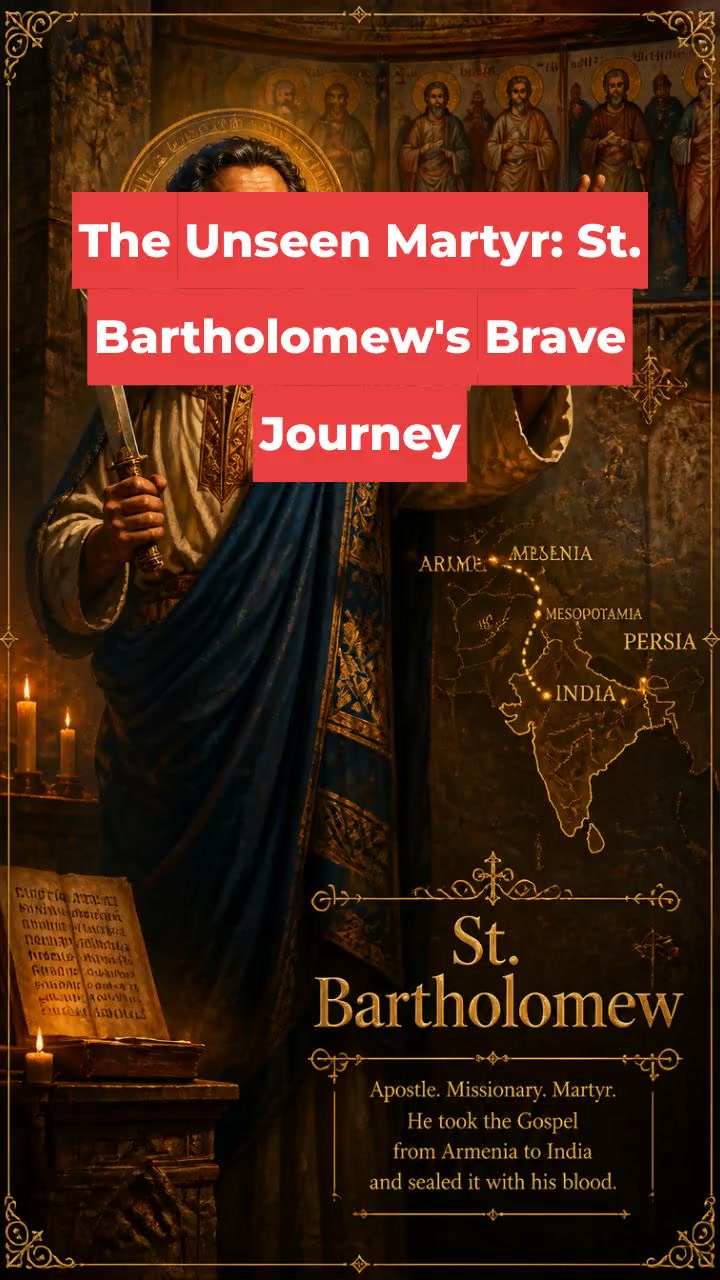 The Unseen Martyr: St. Bartholomew's Brave Journey