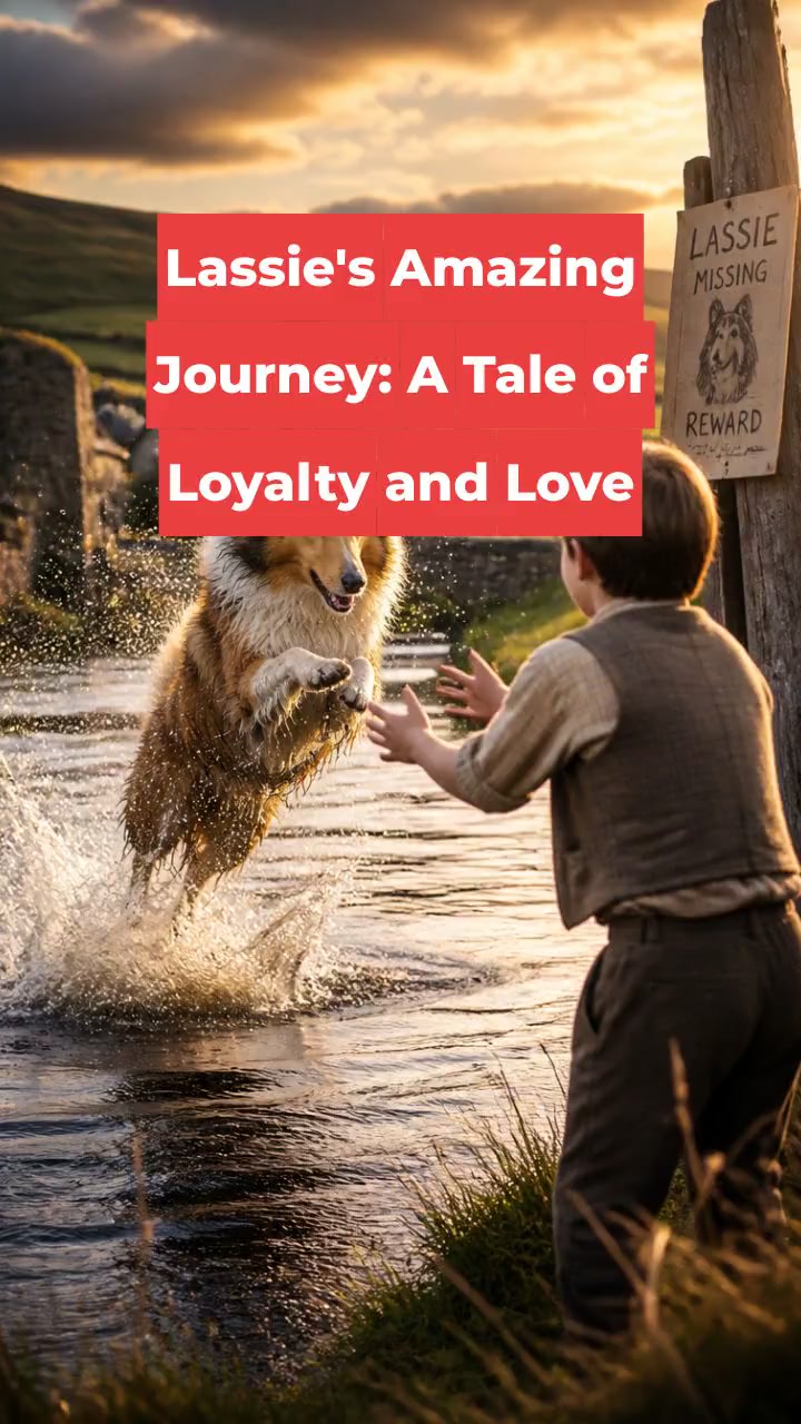 Lassie's Amazing Journey: A Tale of Loyalty and Love