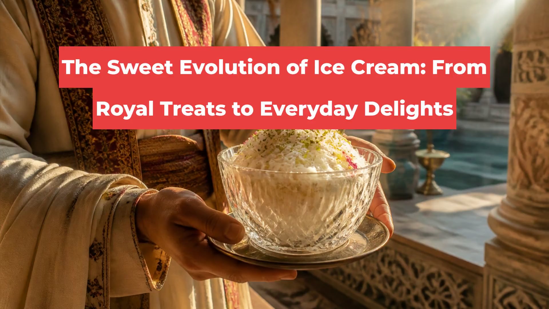 The Sweet Evolution of Ice Cream: From Royal Treats to Everyday Delights