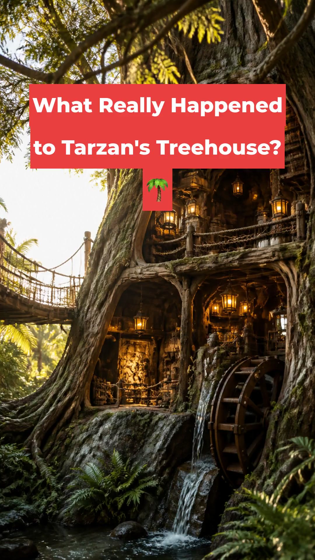 What Really Happened to Tarzan's Treehouse? 🌴