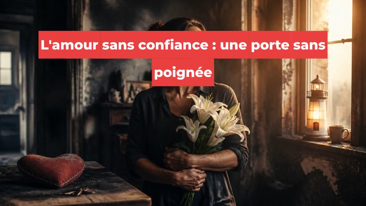 L'amour sans confiance : une porte sans poignée