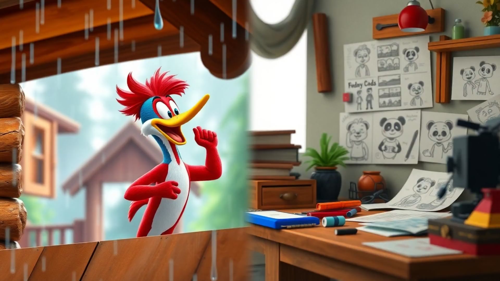 The Wild Truth Behind Woody Woodpecker's Origin!