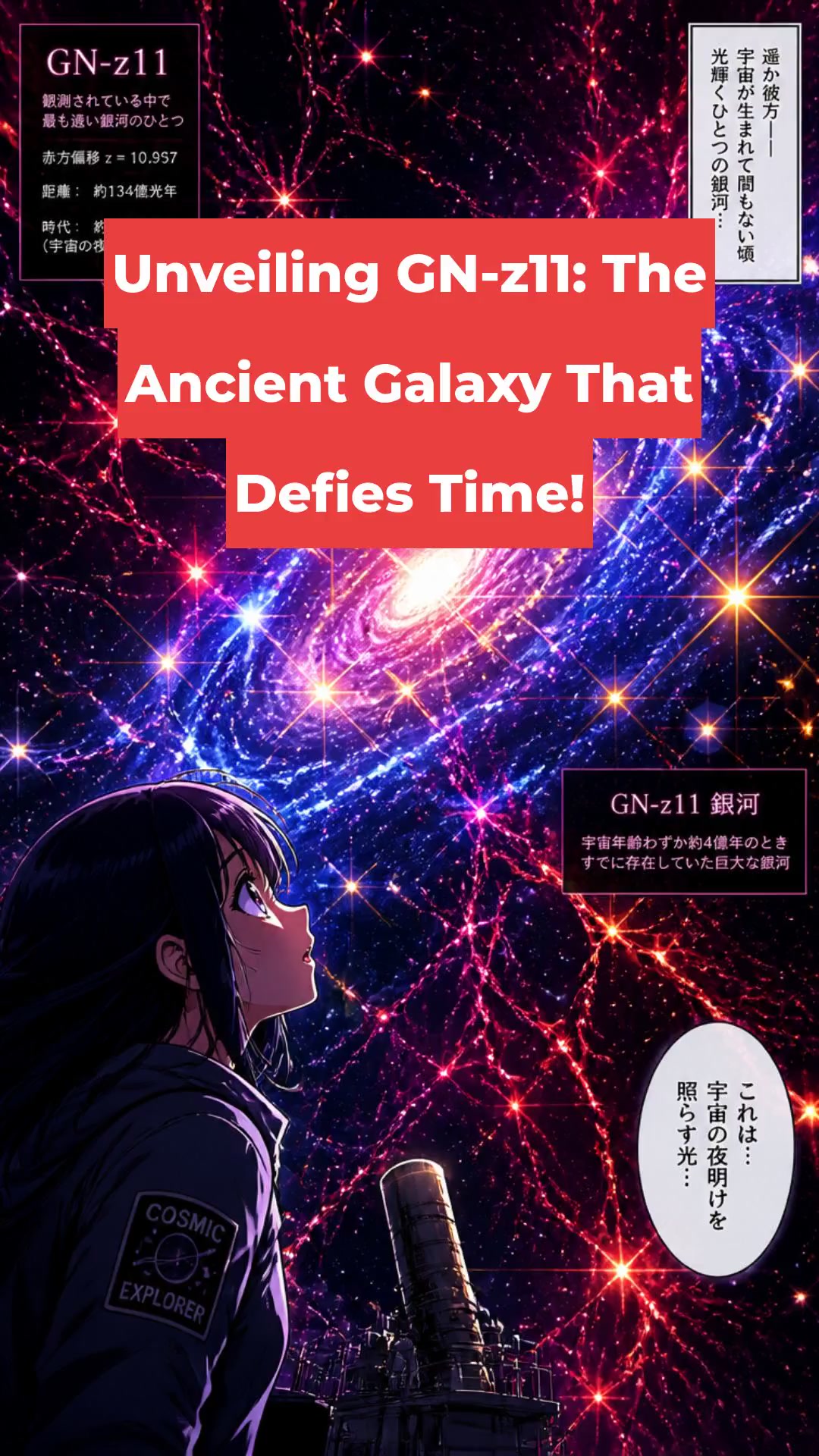 Unveiling GN-z11: The Ancient Galaxy That Defies Time!