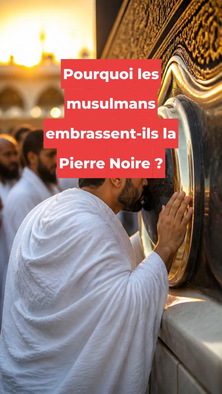 Pourquoi les musulmans embrassent-ils la Pierre Noire ?