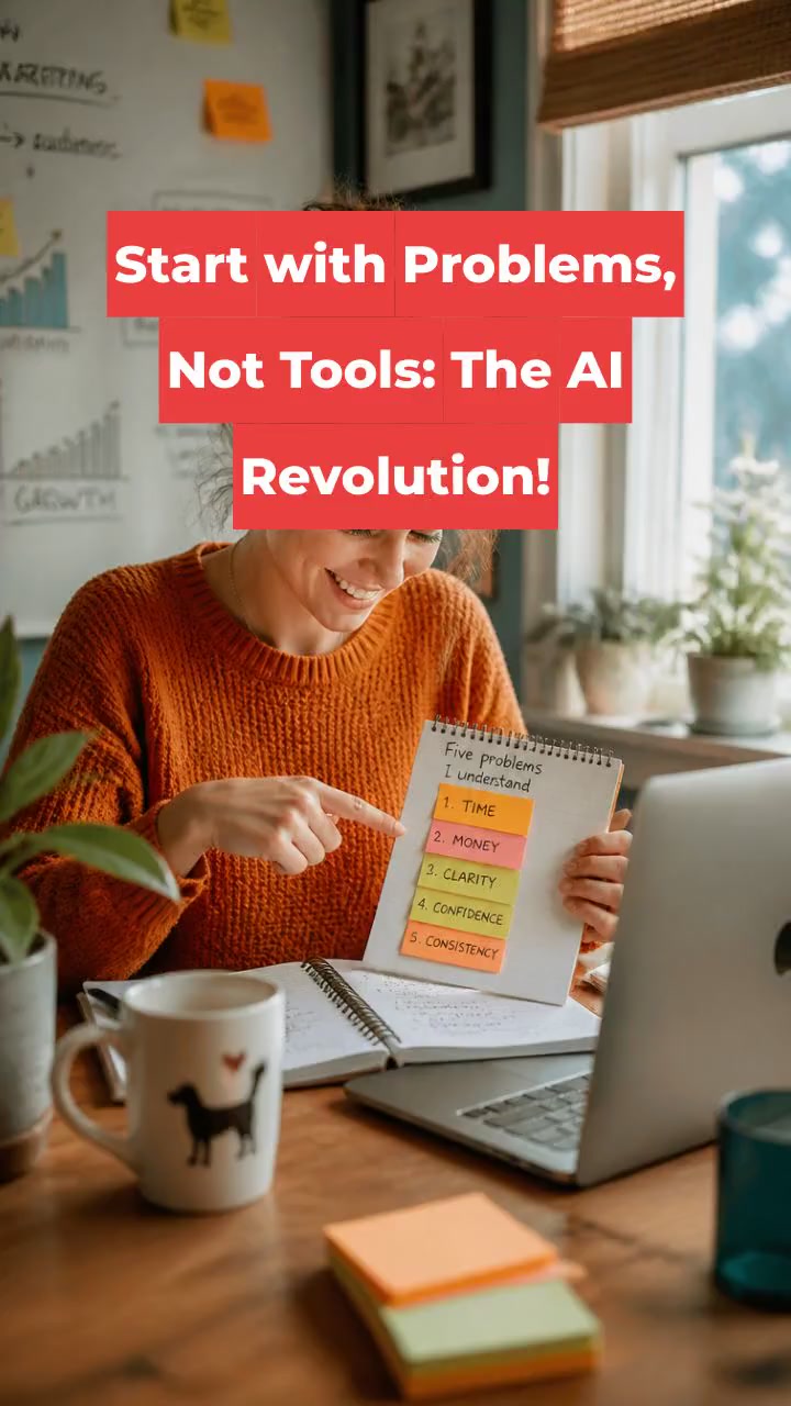 Start with Problems, Not Tools: The AI Revolution!