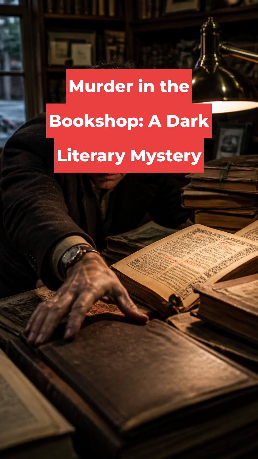 Murder in the Bookshop: A Dark Literary Mystery