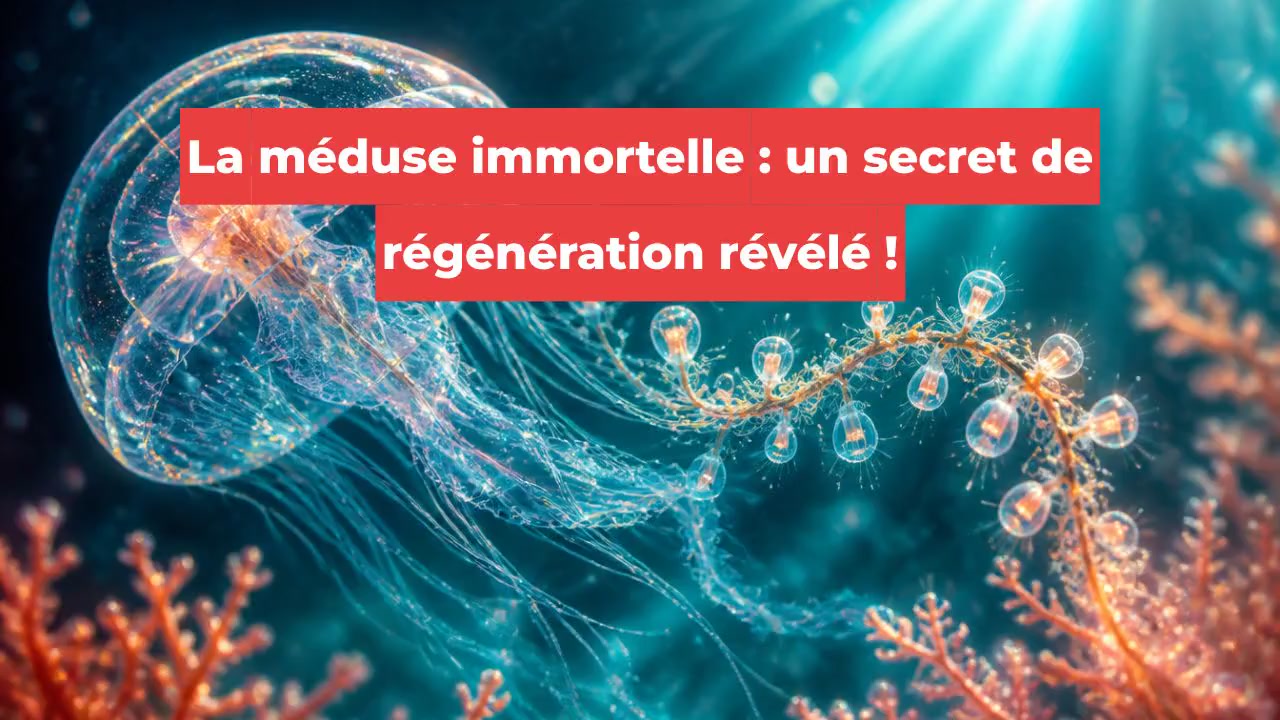 La méduse immortelle : un secret de régénération révélé !