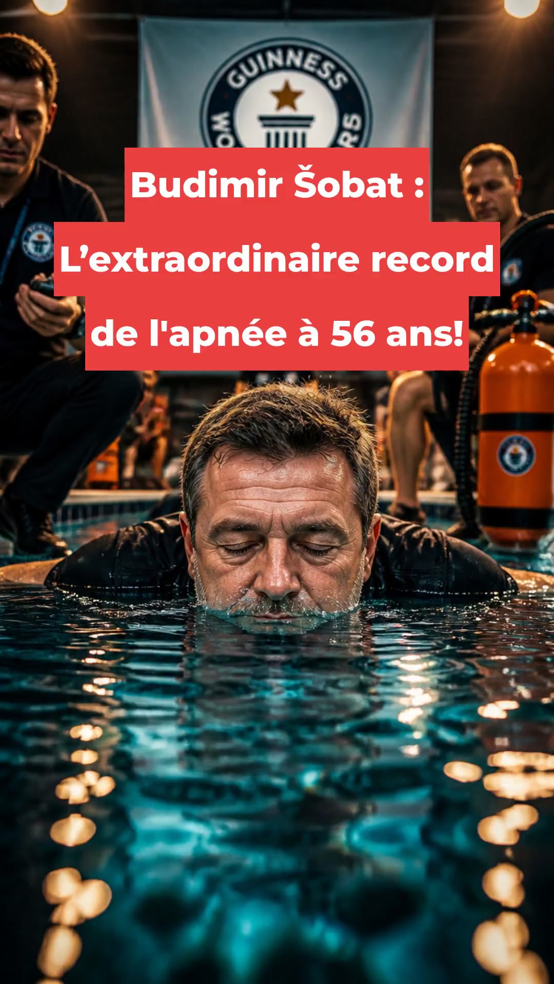 Budimir Šobat : L’extraordinaire record de l'apnée à 56 ans!