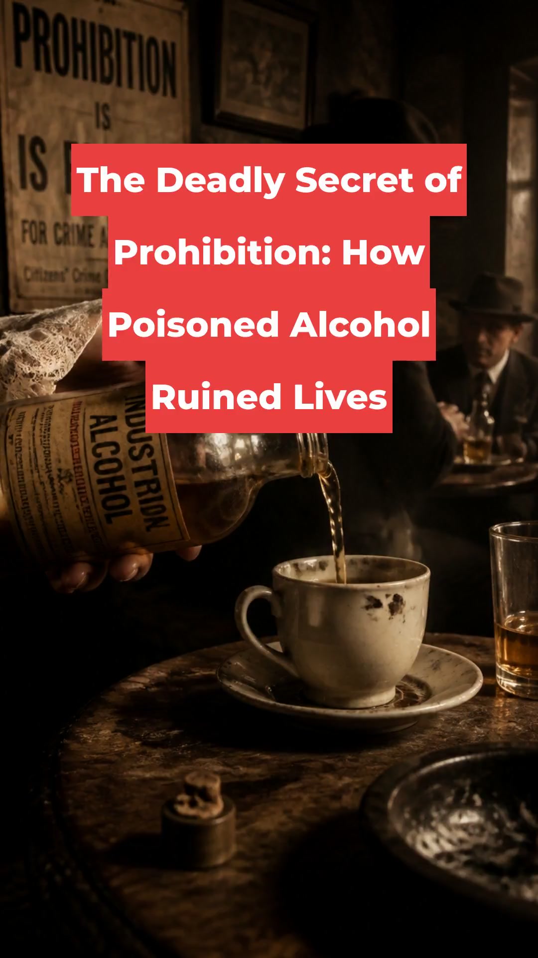 The Deadly Secret of Prohibition: How Poisoned Alcohol Ruined Lives