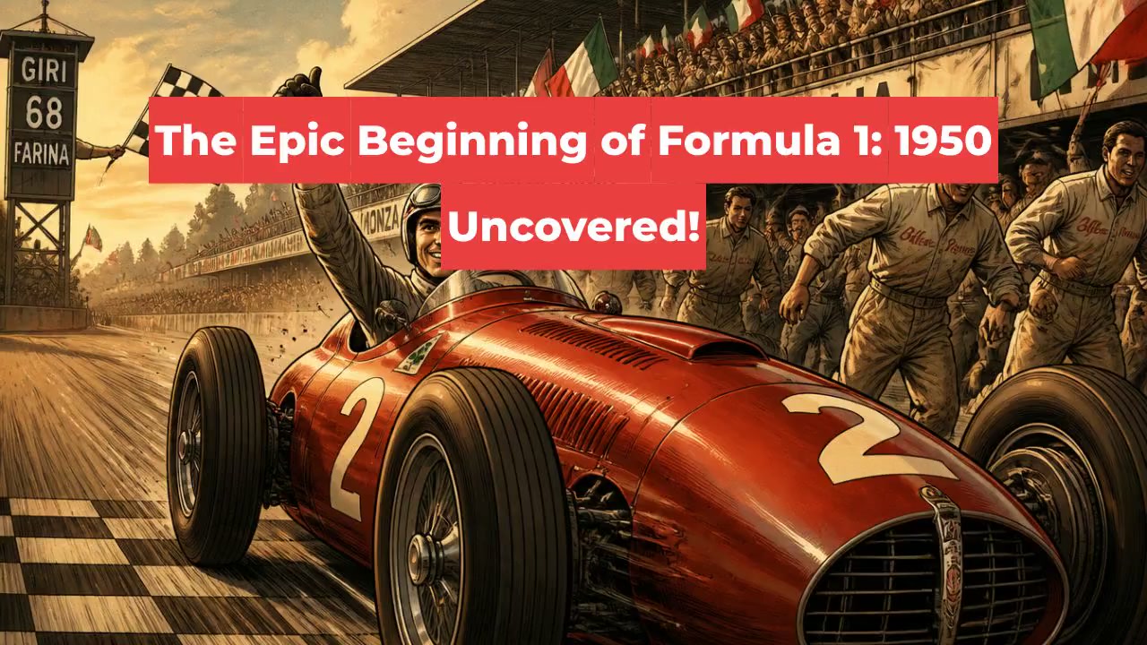 The Epic Beginning of Formula 1: 1950 Uncovered!
