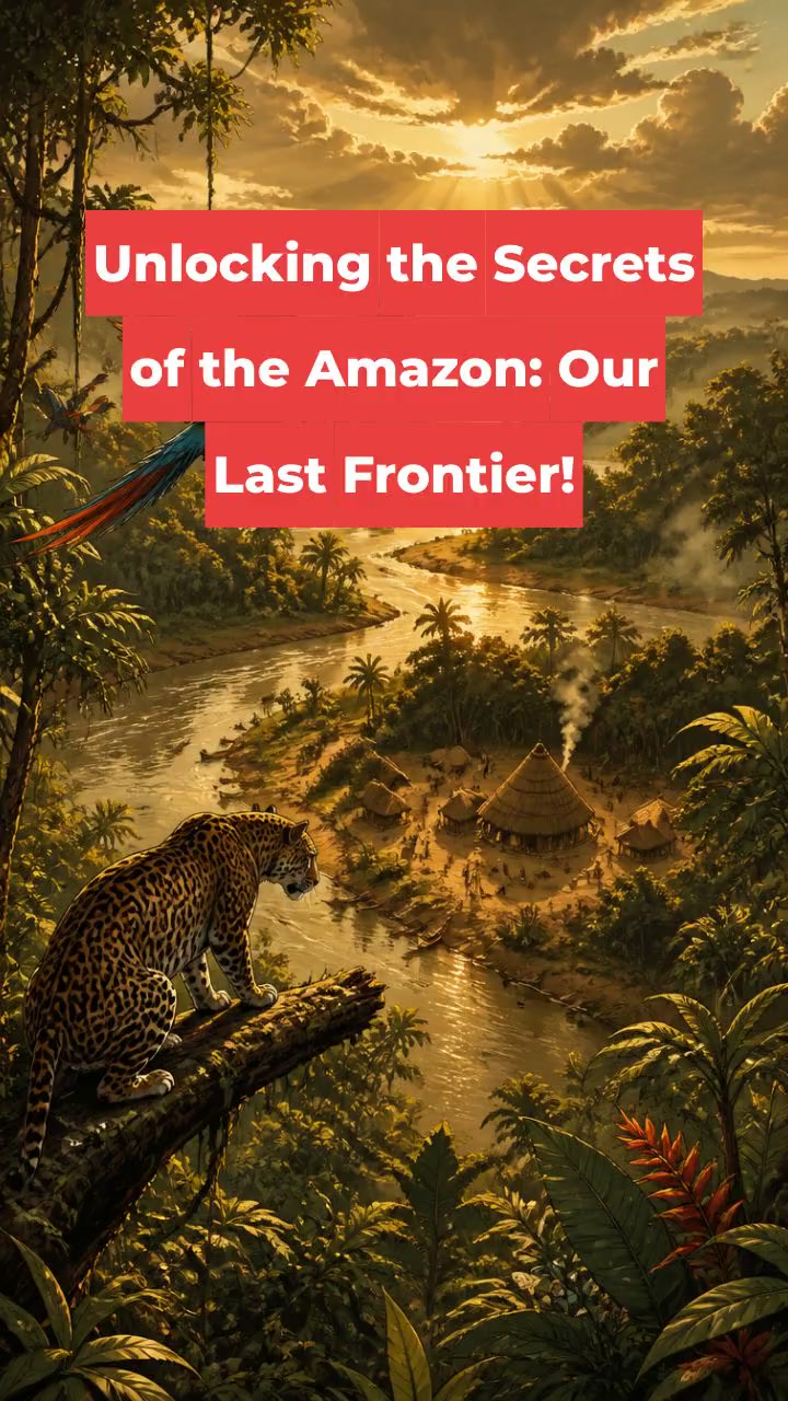 Unlocking the Secrets of the Amazon: Our Last Frontier!