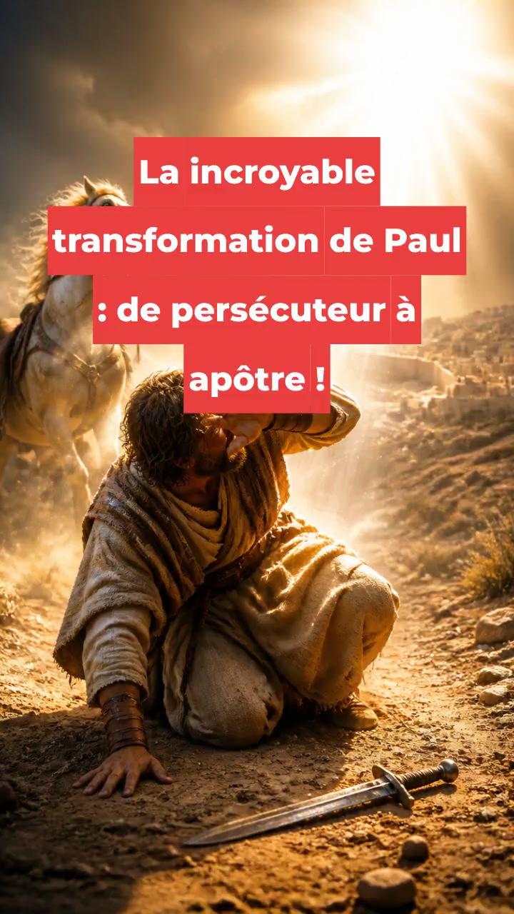 La incroyable transformation de Paul : de persécuteur à apôtre !