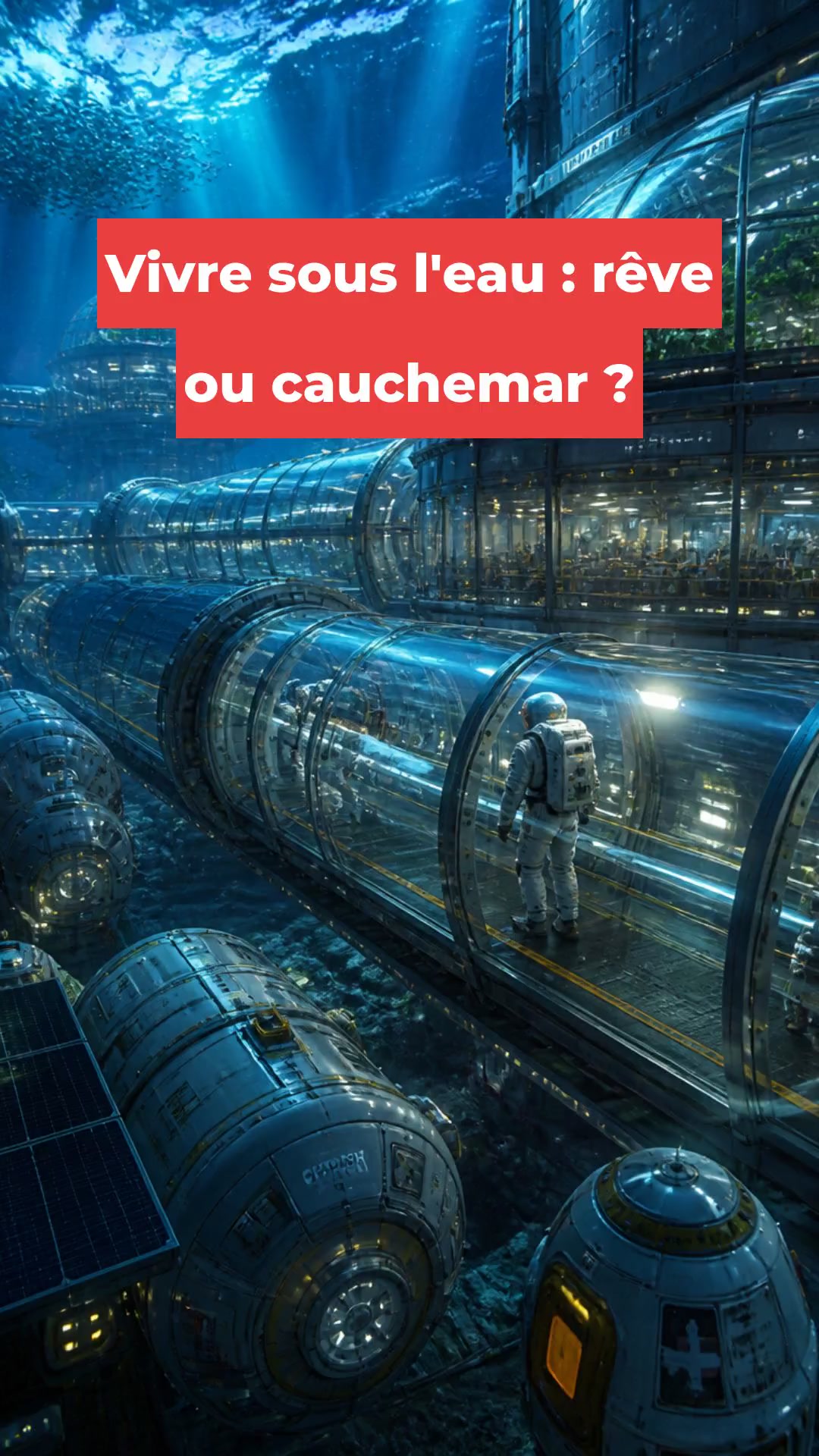 Vivre sous l'eau : rêve ou cauchemar ?
