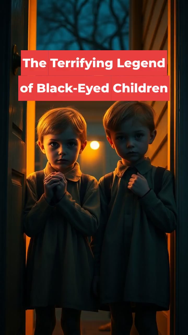 The Terrifying Legend of Black-Eyed Children