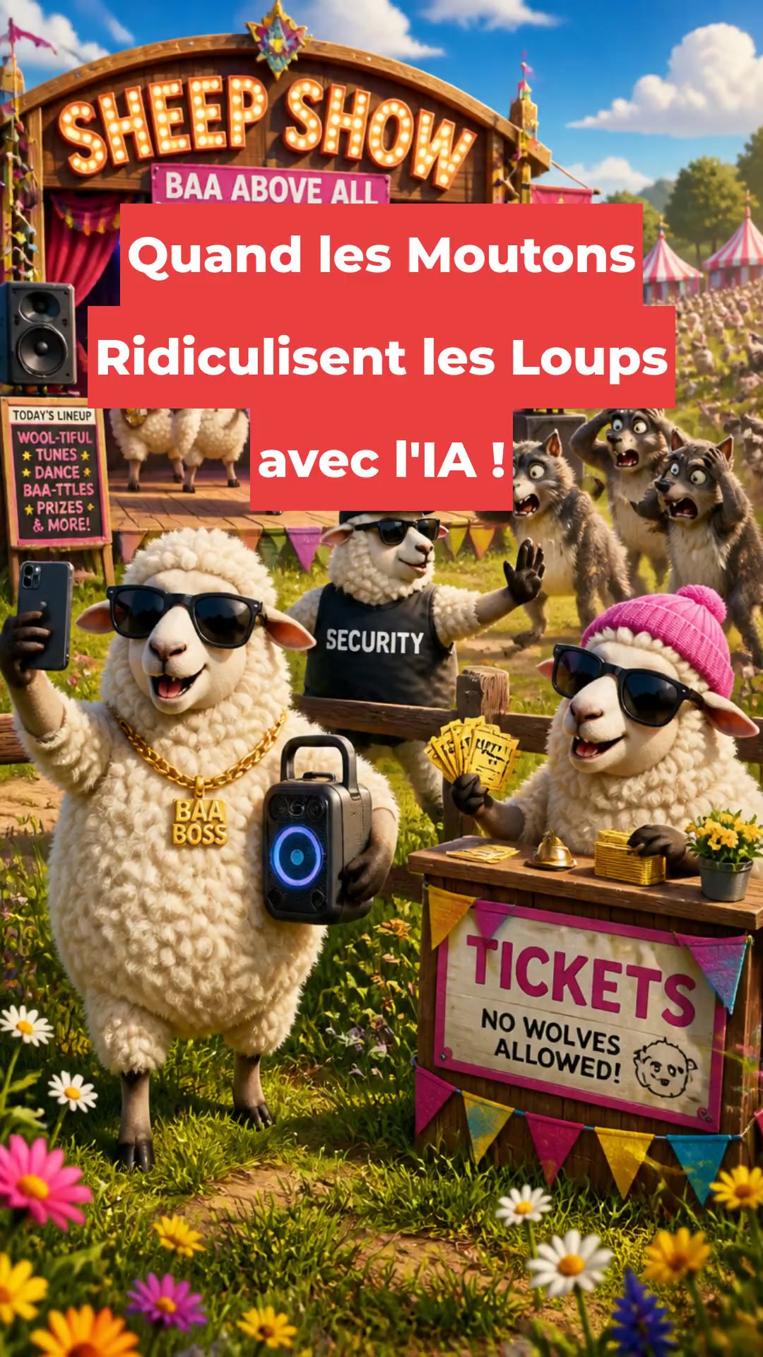 Quand les Moutons Ridiculisent les Loups avec l'IA !