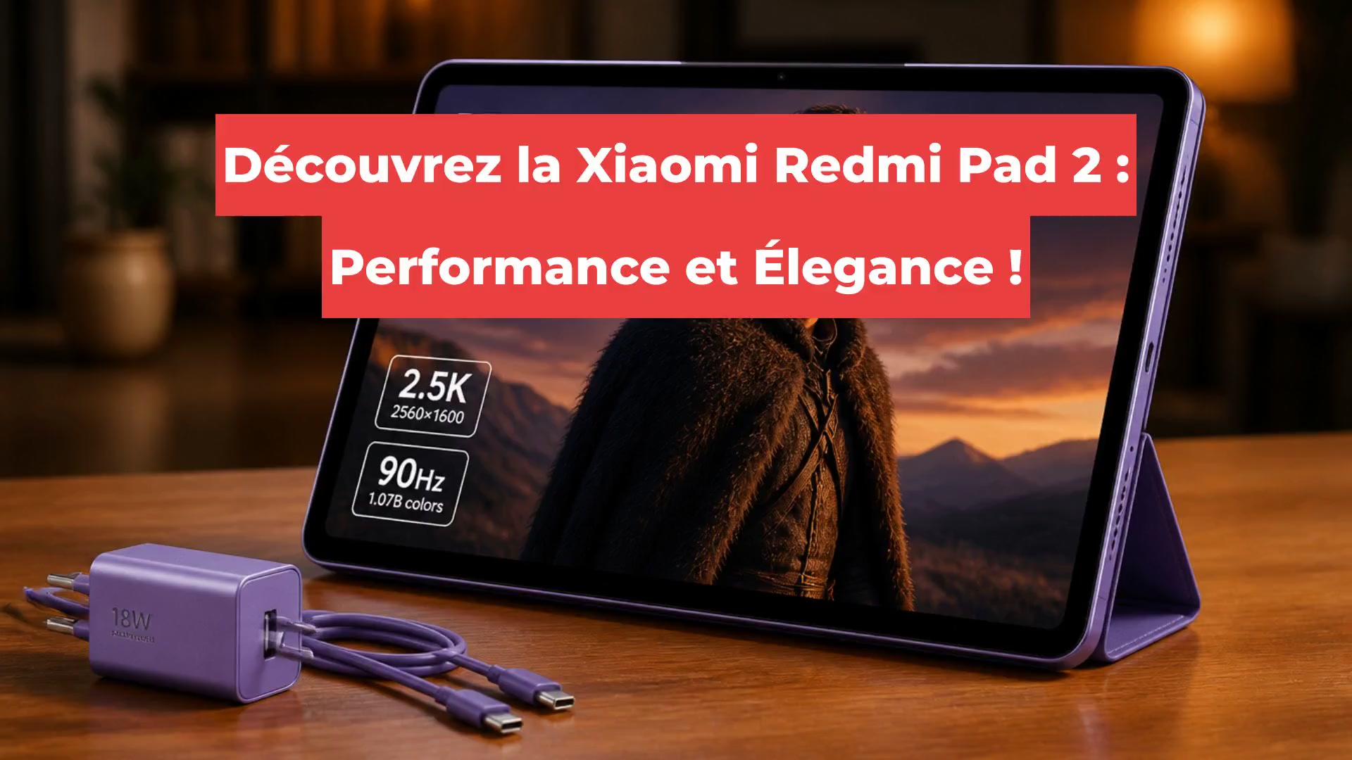 Découvrez la Xiaomi Redmi Pad 2 : Performance et Élegance !