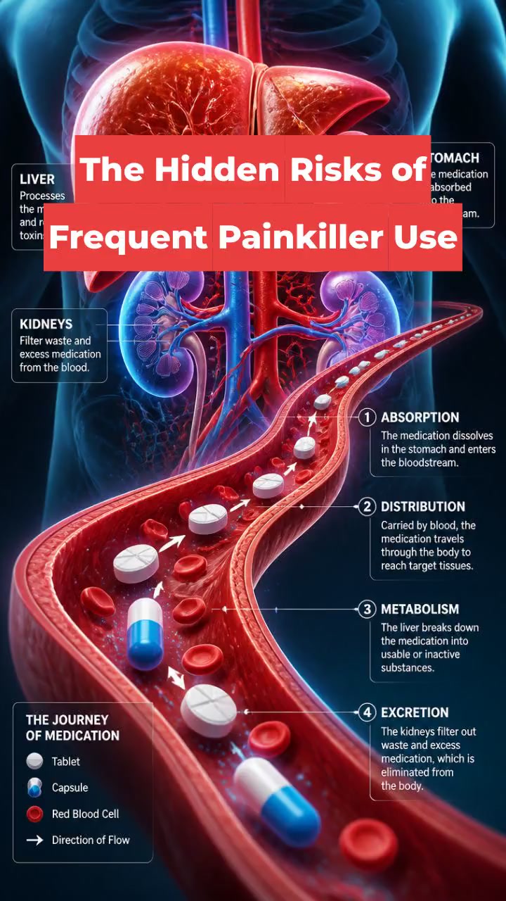 The Hidden Risks of Frequent Painkiller Use