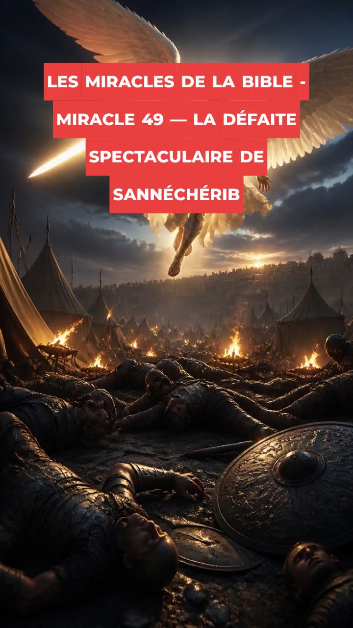 LES MIRACLES DE LA BIBLE - MIRACLE 49 — LA DÉFAITE SPECTACULAIRE DE SANNÉCHÉRIB