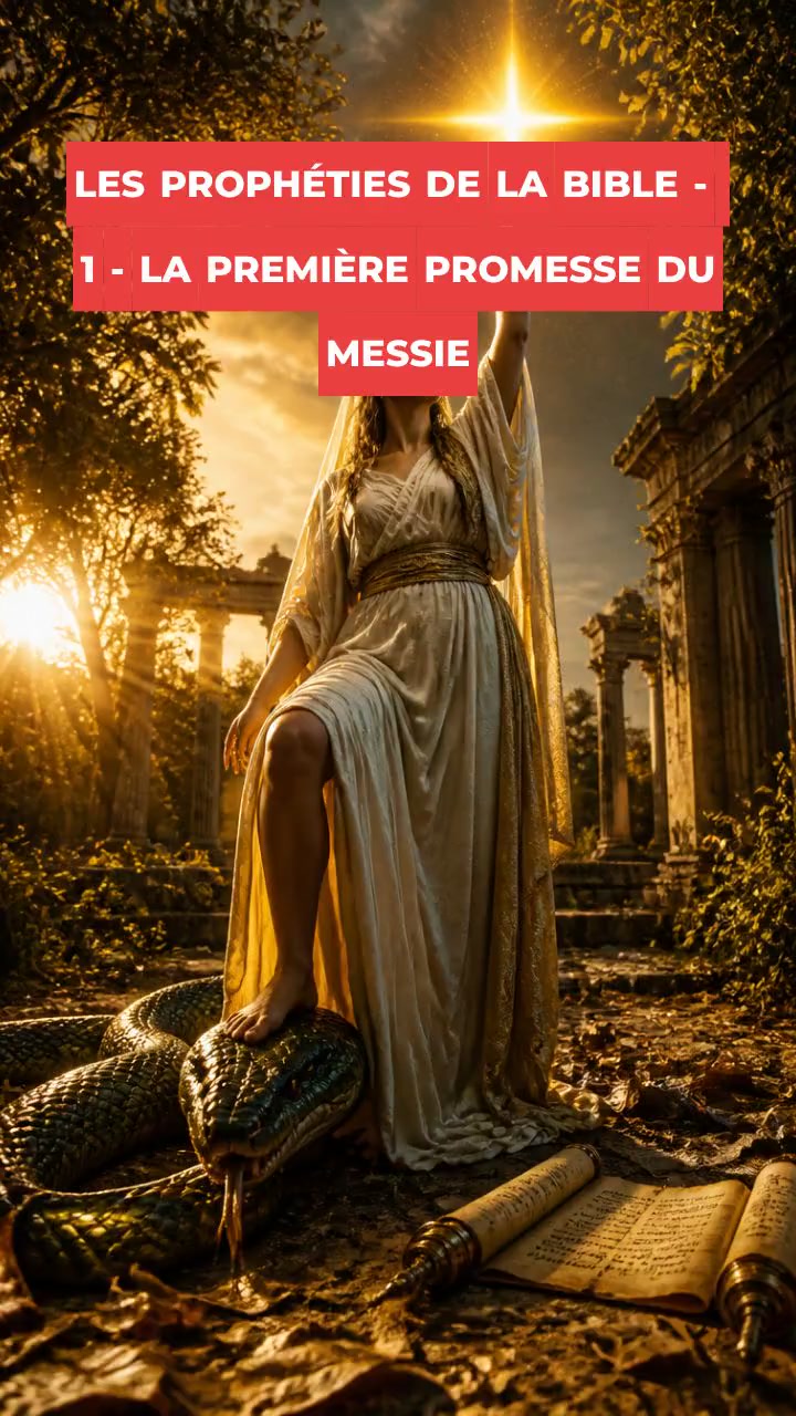 LES PROPHÉTIES DE LA BIBLE -  1 - LA PREMIÈRE PROMESSE DU MESSIE