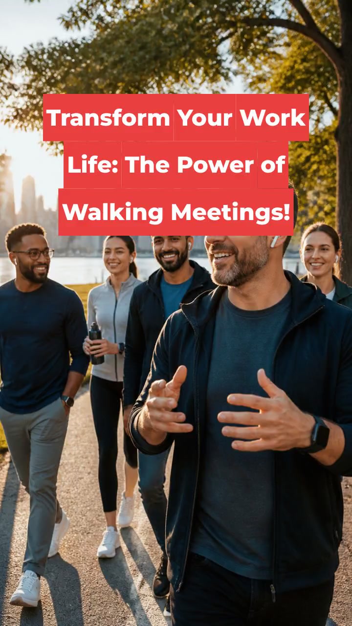 Transform Your Work Life: The Power of Walking Meetings!