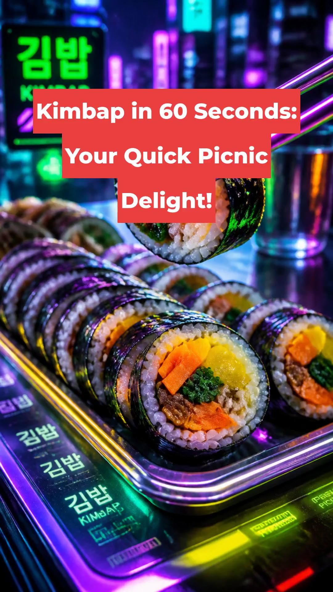 Kimbap in 60 Seconds: Your Quick Picnic Delight!