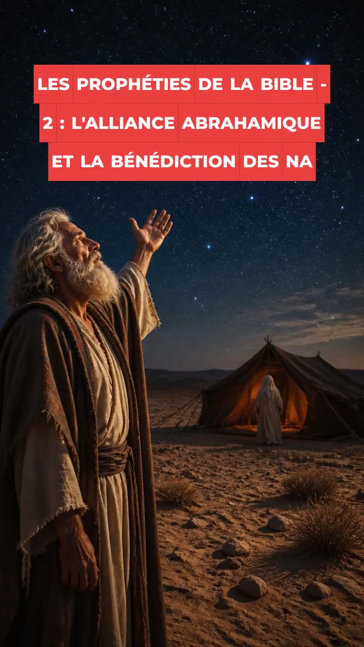 LES PROPHÉTIES DE LA BIBLE - 2 : L'ALLIANCE ABRAHAMIQUE ET LA BÉNÉDICTION DES NATIONS