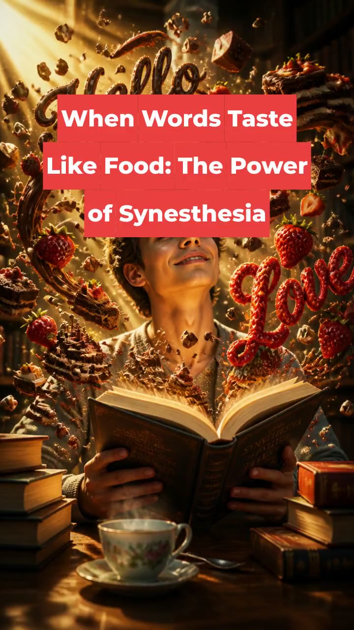 When Words Taste Like Food: The Power of Synesthesia