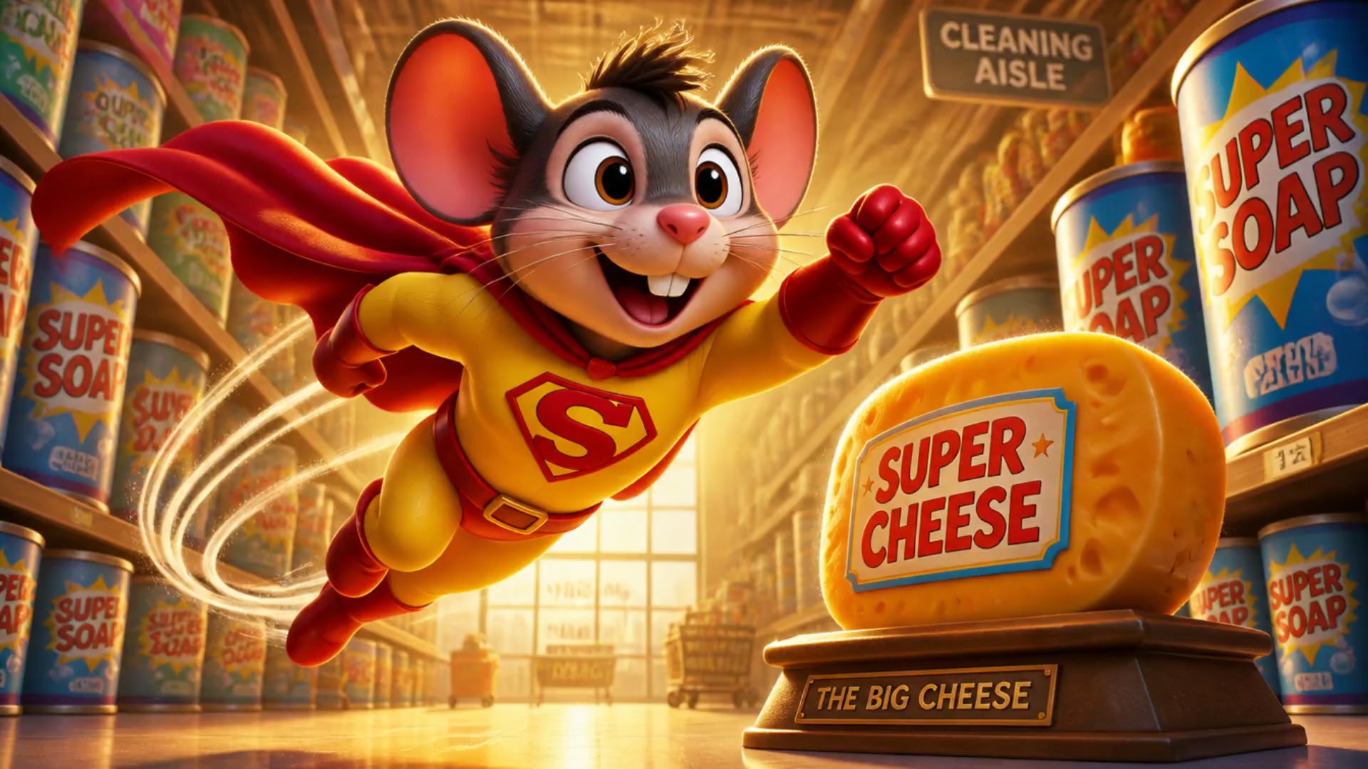 The Hilarious Origins of Mighty Mouse!