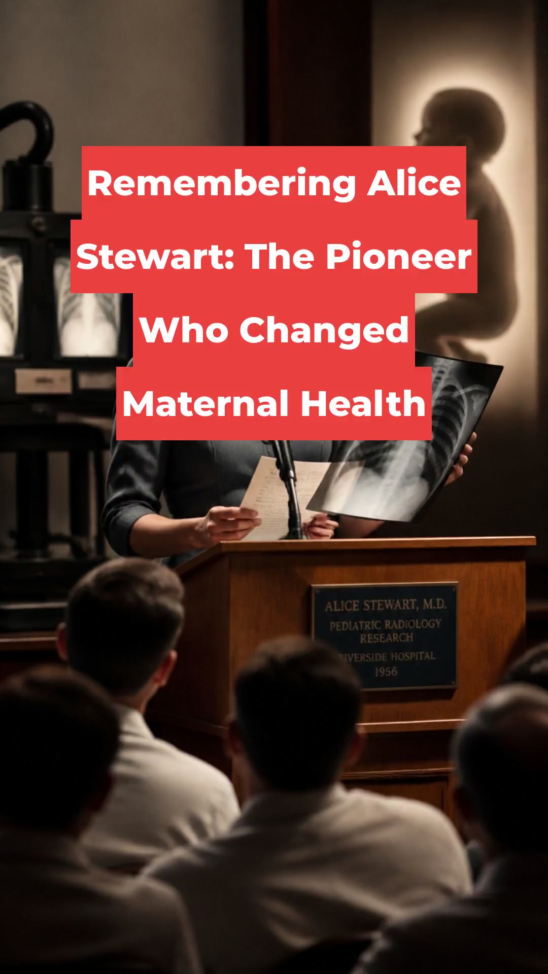 Remembering Alice Stewart: The Pioneer Who Changed Maternal Health